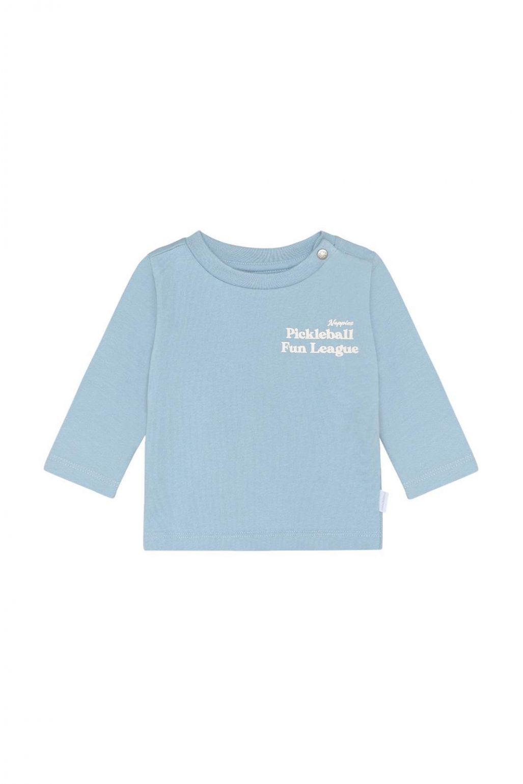 Noppies T-Shirt | Longsleeve | Backprint | Dusty Blue