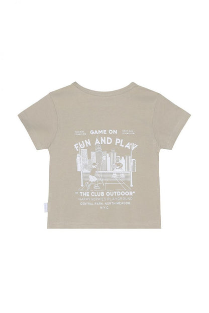 Noppies T-shirt | Backprint | Abbey Stone