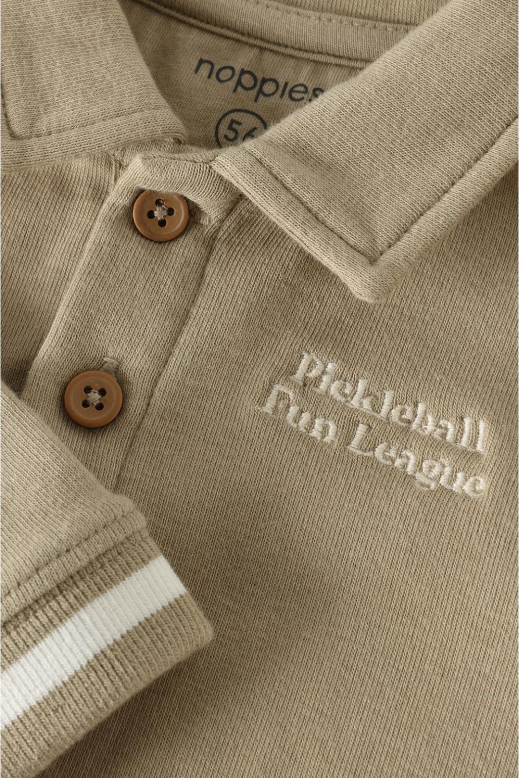 Noppies - Poloshirt - Abbey Stone - Sweater