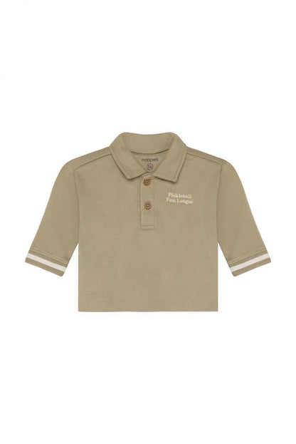 Noppies - Poloshirt - Abbey Stone - Sweater