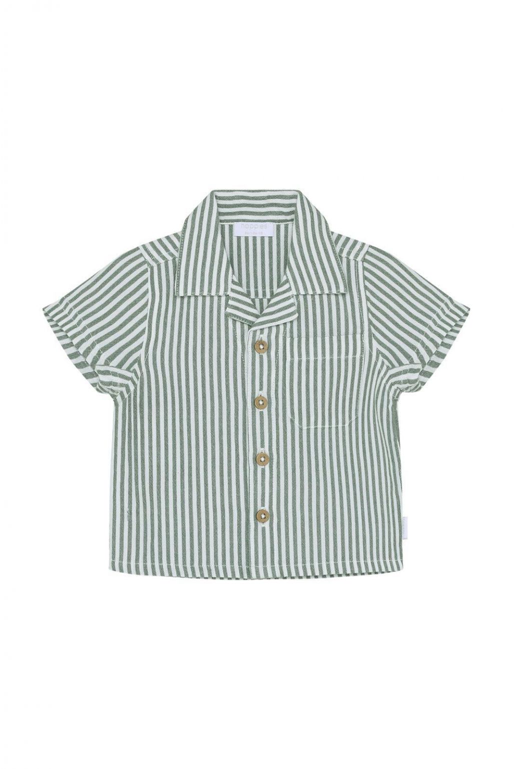 Noppies - Overhemd stripe - Laurel Wreath