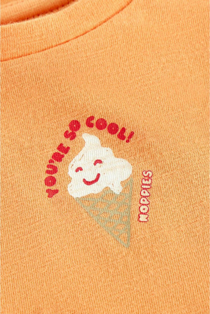 Noppies - T-shirt - Peach Cobbler- Korte mouw