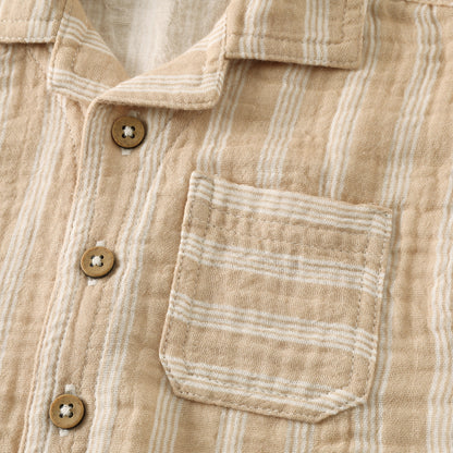 Noppies Shirt | Irish Cream | Stripe