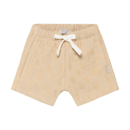 Noppies Korte Broek | Regular Fit | Irish Cream | Geruit