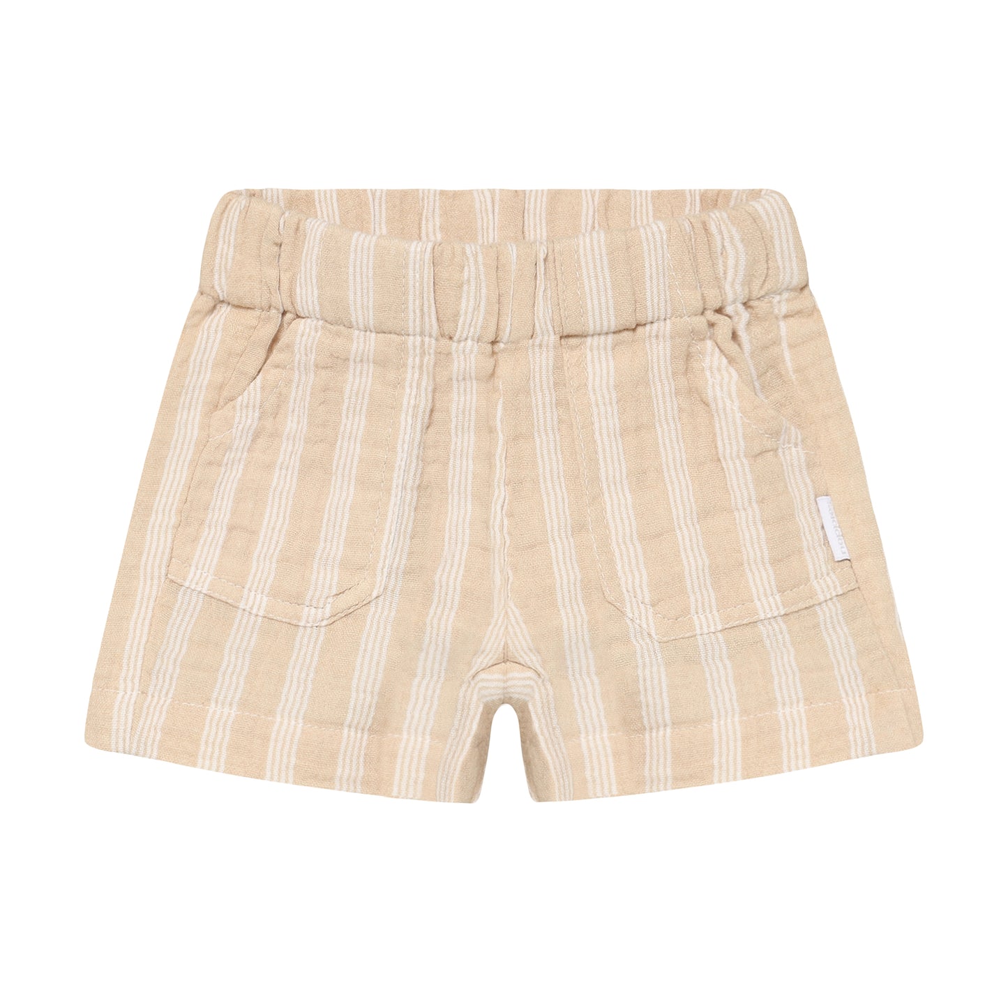 Noppies Korte Broek | Regular Fit | Irish Cream | Streep