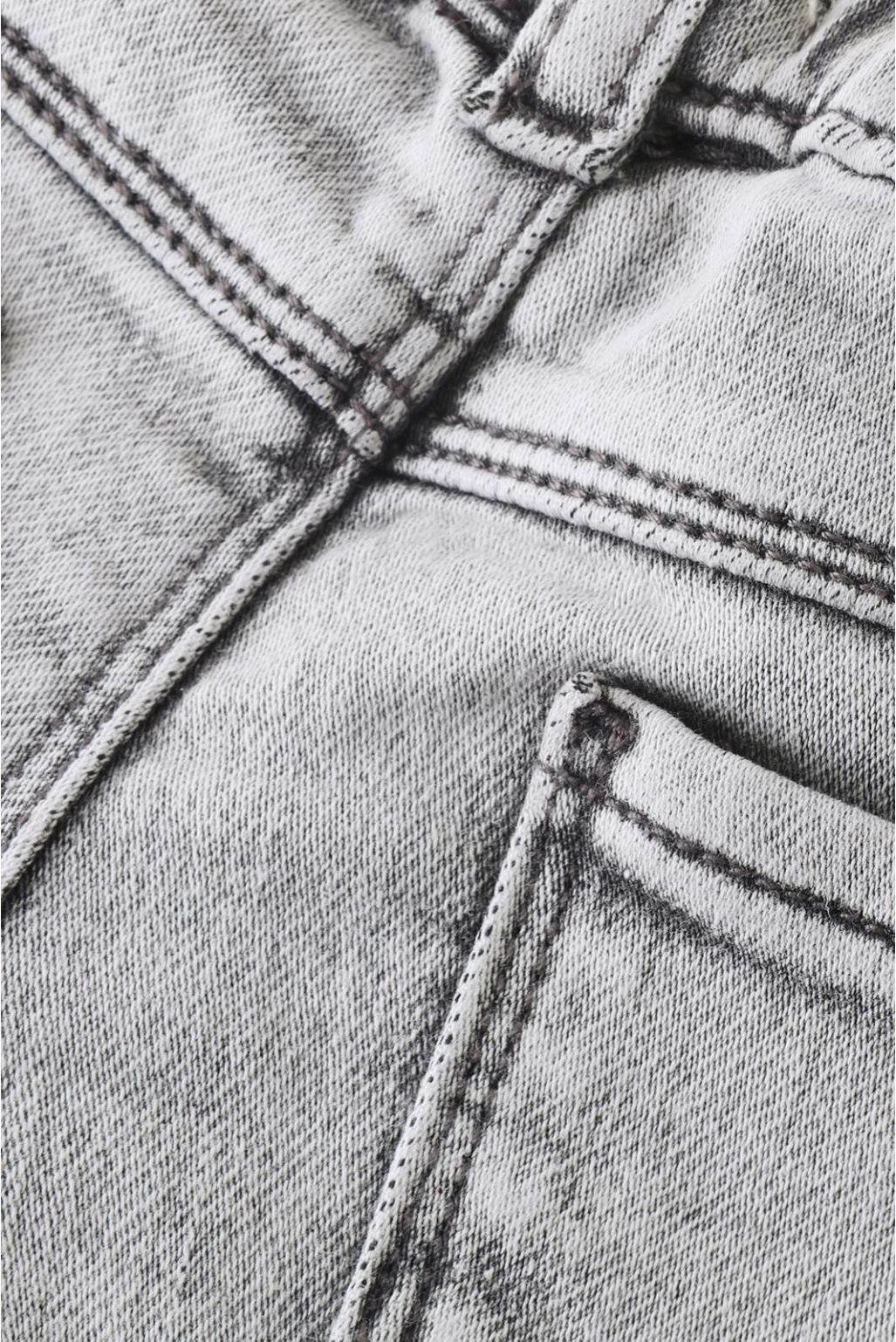 Noppies - Korte Broek regular fit - Light Grey Denim