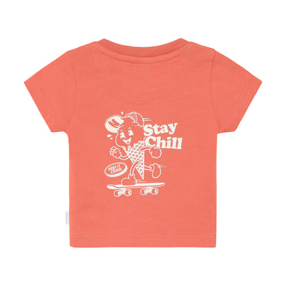 Noppies T-shirt | Burnt Sienna