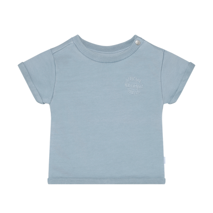 Noppies T-shirt | Dusty Blue | Korte mouw