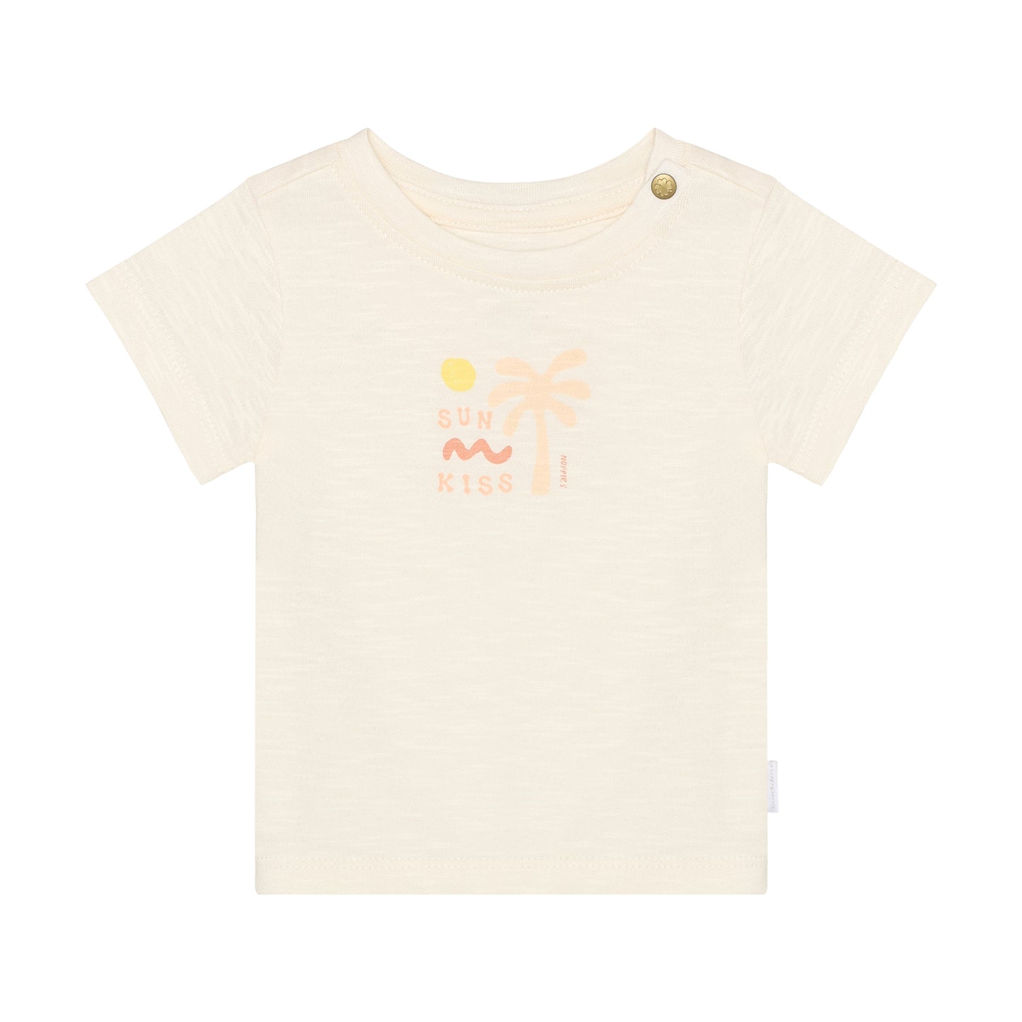 Noppies T-shirt | Egret | Korte Mouw