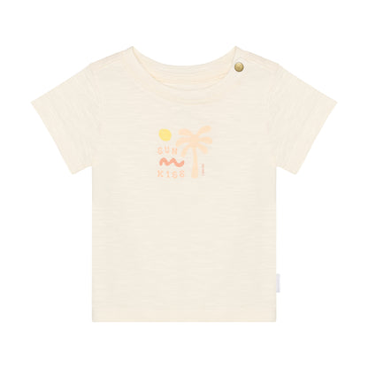 Noppies T-shirt | Egret | Korte Mouw