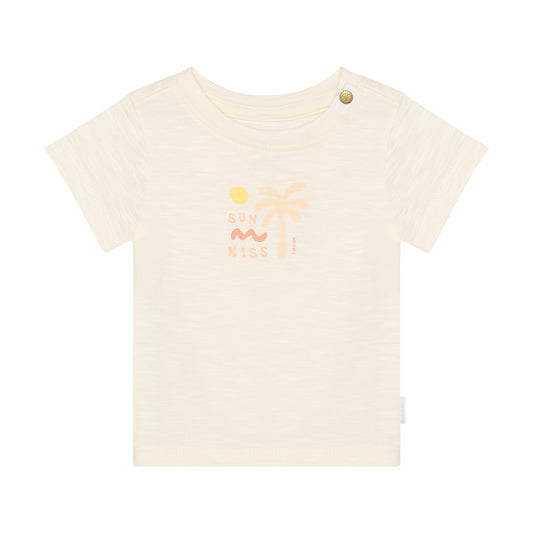 Noppies - T-shirt - Egret - korte mouw