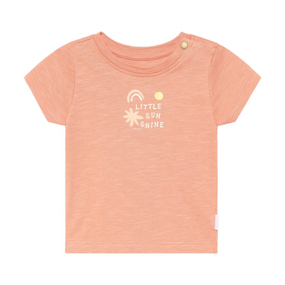 Noppies - T-shirt - Muted Clay - korte mouw