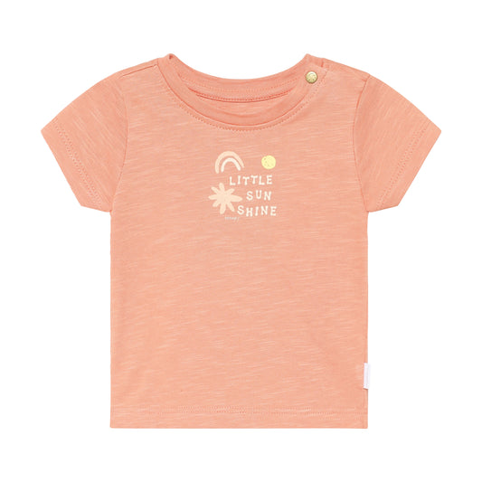 Noppies - T-shirt - Muted Clay - korte mouw