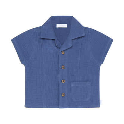 Noppies - Shirt - Gray Blue - Korte mouw