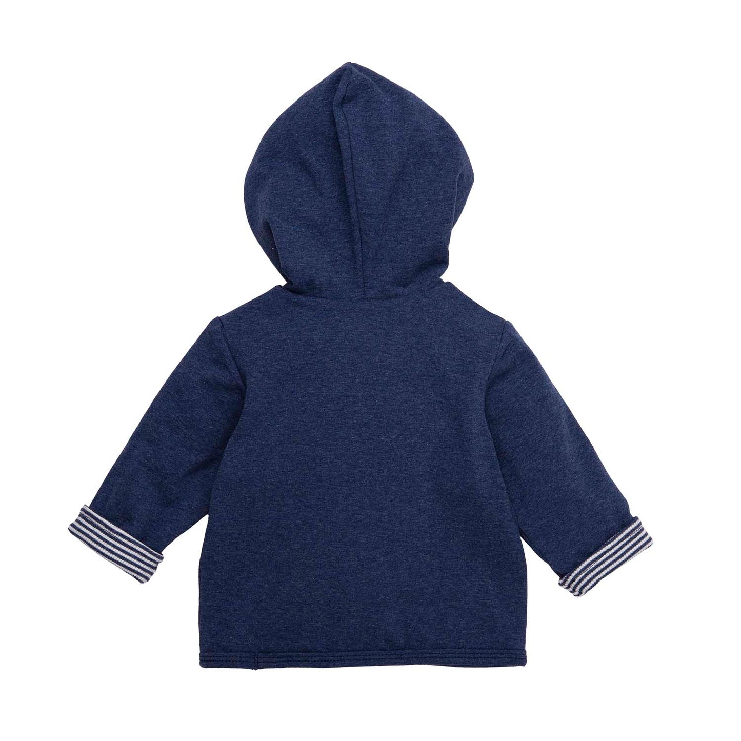Bess | Basis NOOS | Babyjas | Cardigan | Reversible | Blauw