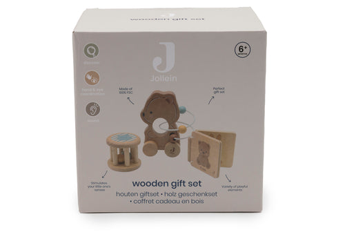 Jollein Houten Giftset Jollies  | Bear Brave