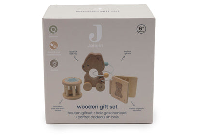 Jollein Houten Giftset Jollies  | Bear Brave