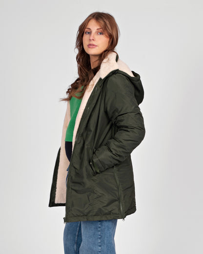 Love2Wait Coat Babycarrier 3 in 1 | Zwangerschapsjas | Jas | Olive