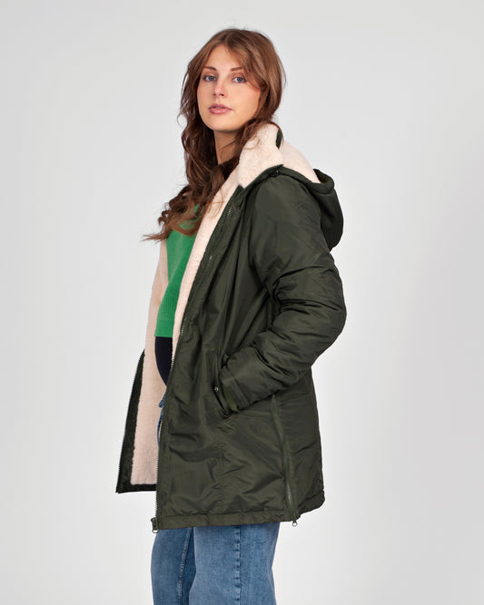 Love2Wait Coat Babycarrier 3 in 1 | Zwangerschapsjas | Jas | Olive