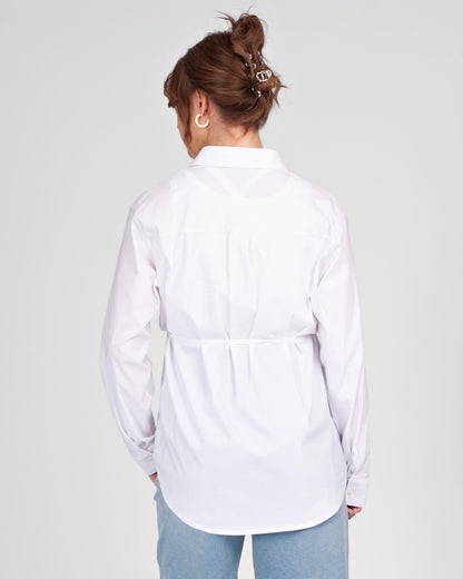 Love2Wait Blouse | Zwangerschaps Top | White