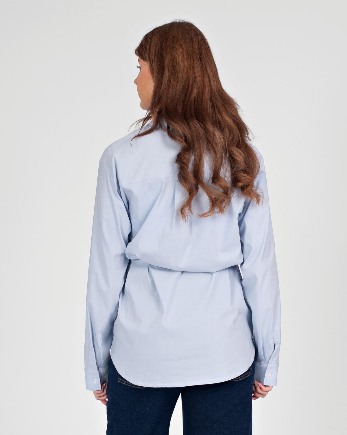 Love2Wait Blouse | Zwangerschaps Top | Light Blue