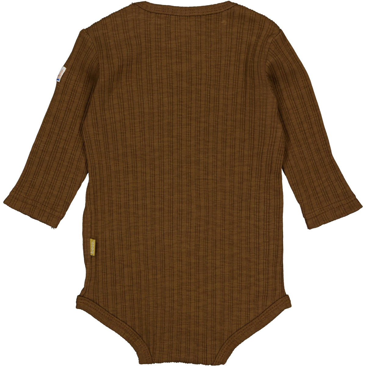 Bess Baby Romper | Bodysuit | Long Sleeve | Coffee Brown
