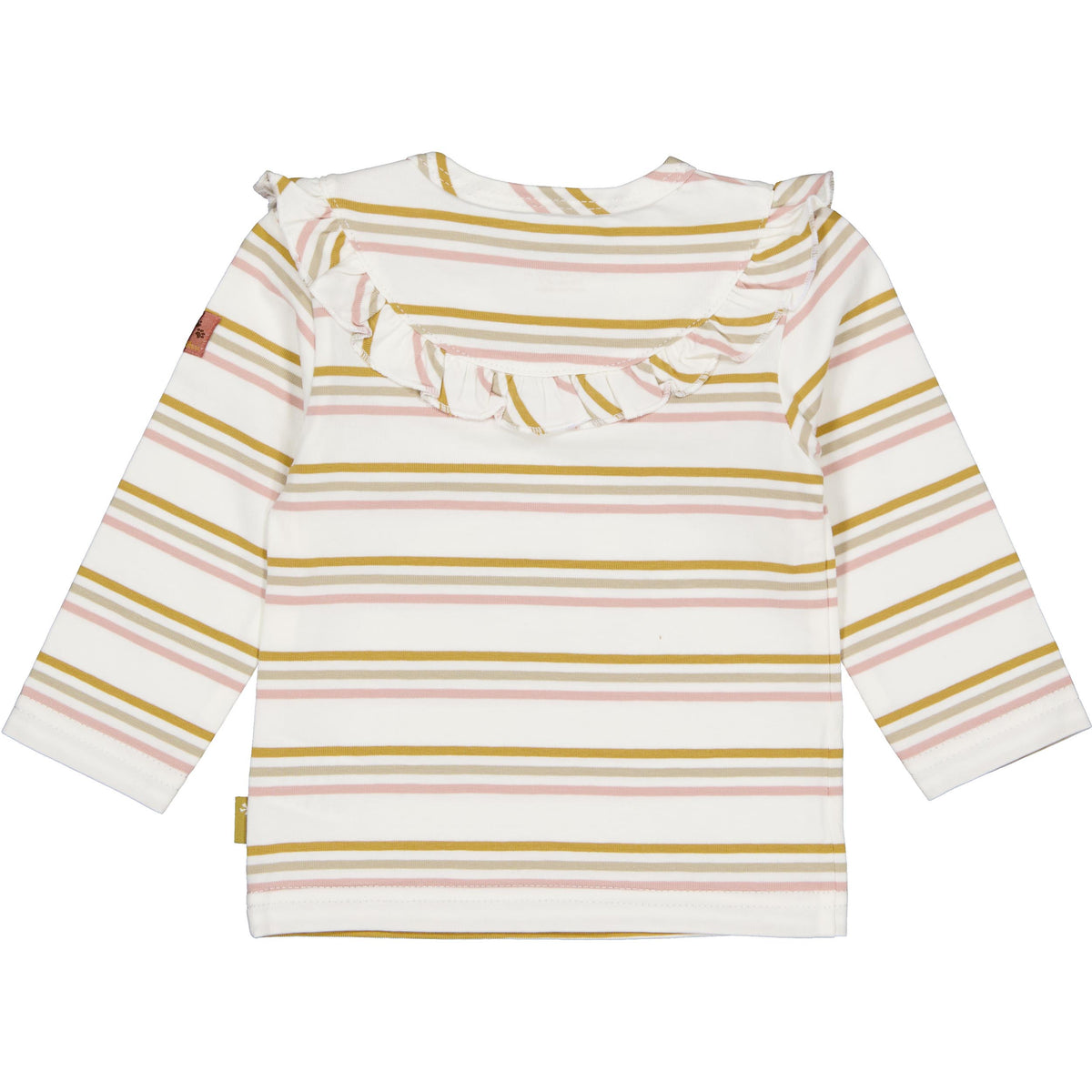 Bess T-Shirt | Lange Mouw | Pink Stripe