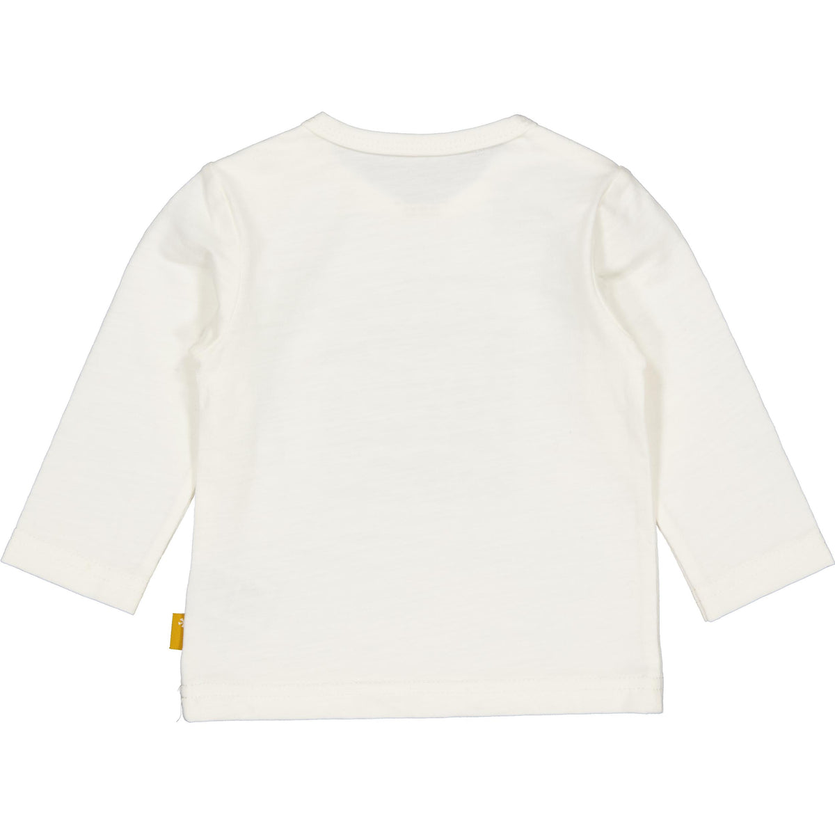 Bess T-Shirt | Lange Mouw | Off White Met Print