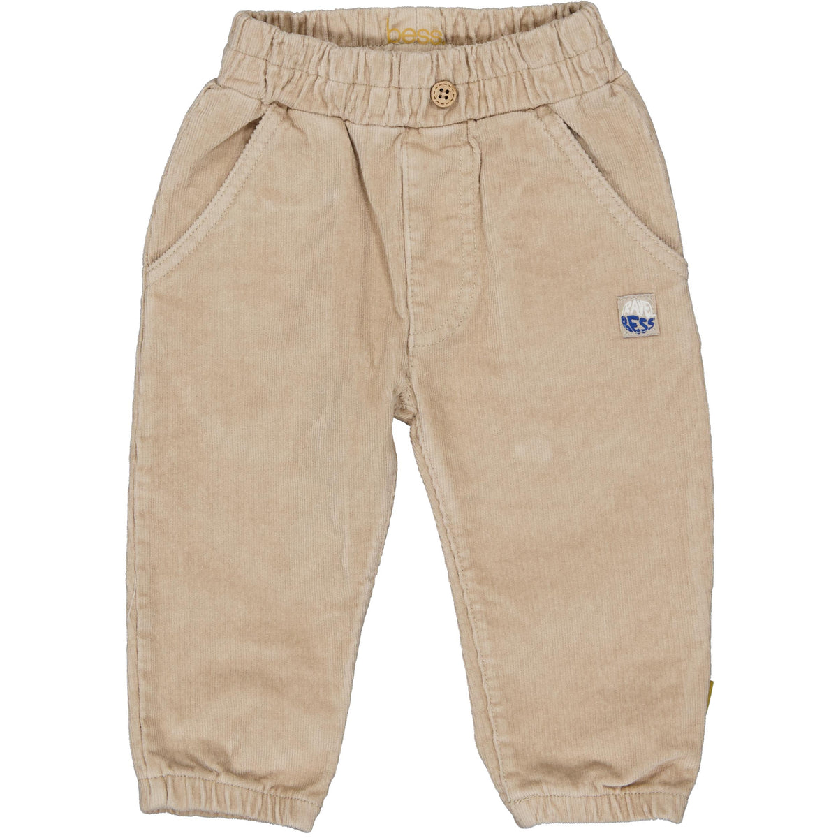 Bess Pants | Babybroekje | Dessert Sand | Ribstof