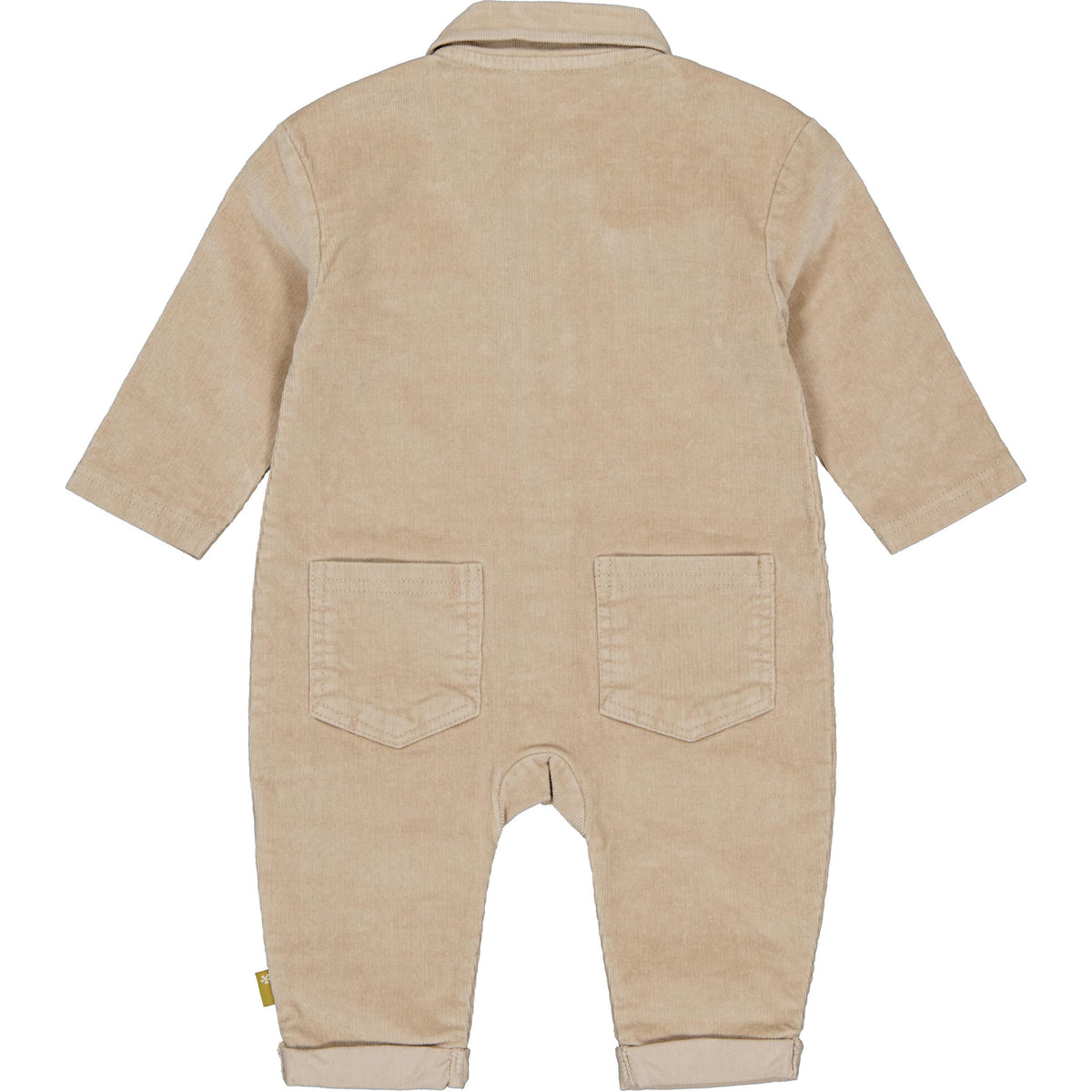 Bess Playsuit | Boxpakje | Dessert Sand | Ribstof