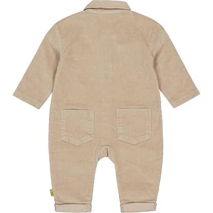 Bess Playsuit | Boxpakje | Dessert Sand | Ribstof