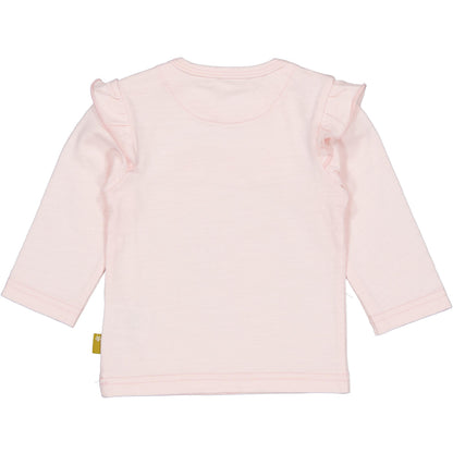 Bess T-Shirt | Lange Mouw | Rosewater