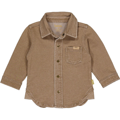 Bess Blouse | Lange Mouw | Coffee Brown