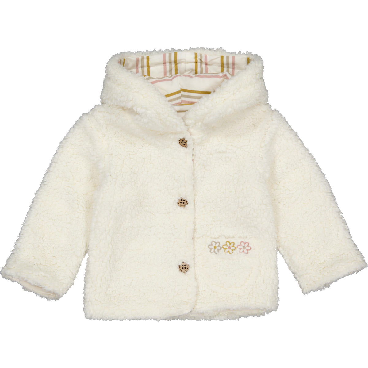 Bess Jas | Teddystof | Babyjasje | Off White