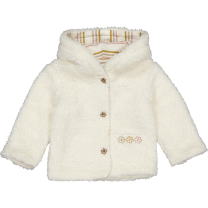 Bess Jas | Teddystof | Babyjasje | Off White