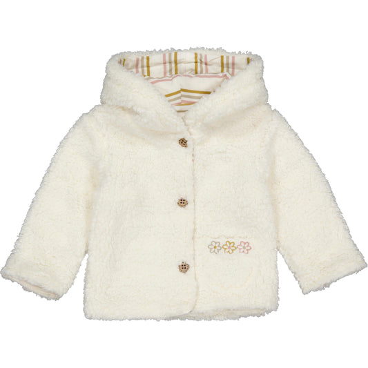 Bess Jas | Teddystof | Babyjasje | Off White