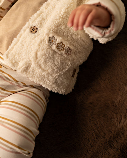 Bess Jas | Teddystof | Babyjasje | Off White