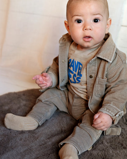 Bess Pants | Babybroekje | Coffee Brown | Jeans