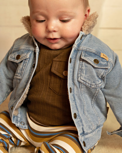 Bess Jas | Spijkerstof | Babyjasje | Blue Denim