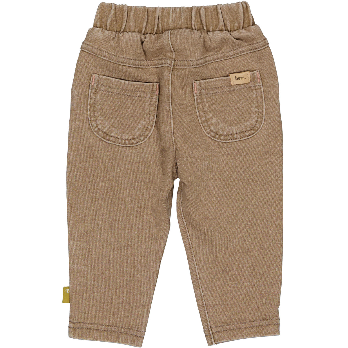 Bess Pants | Babybroekje | Coffee Brown | Flower