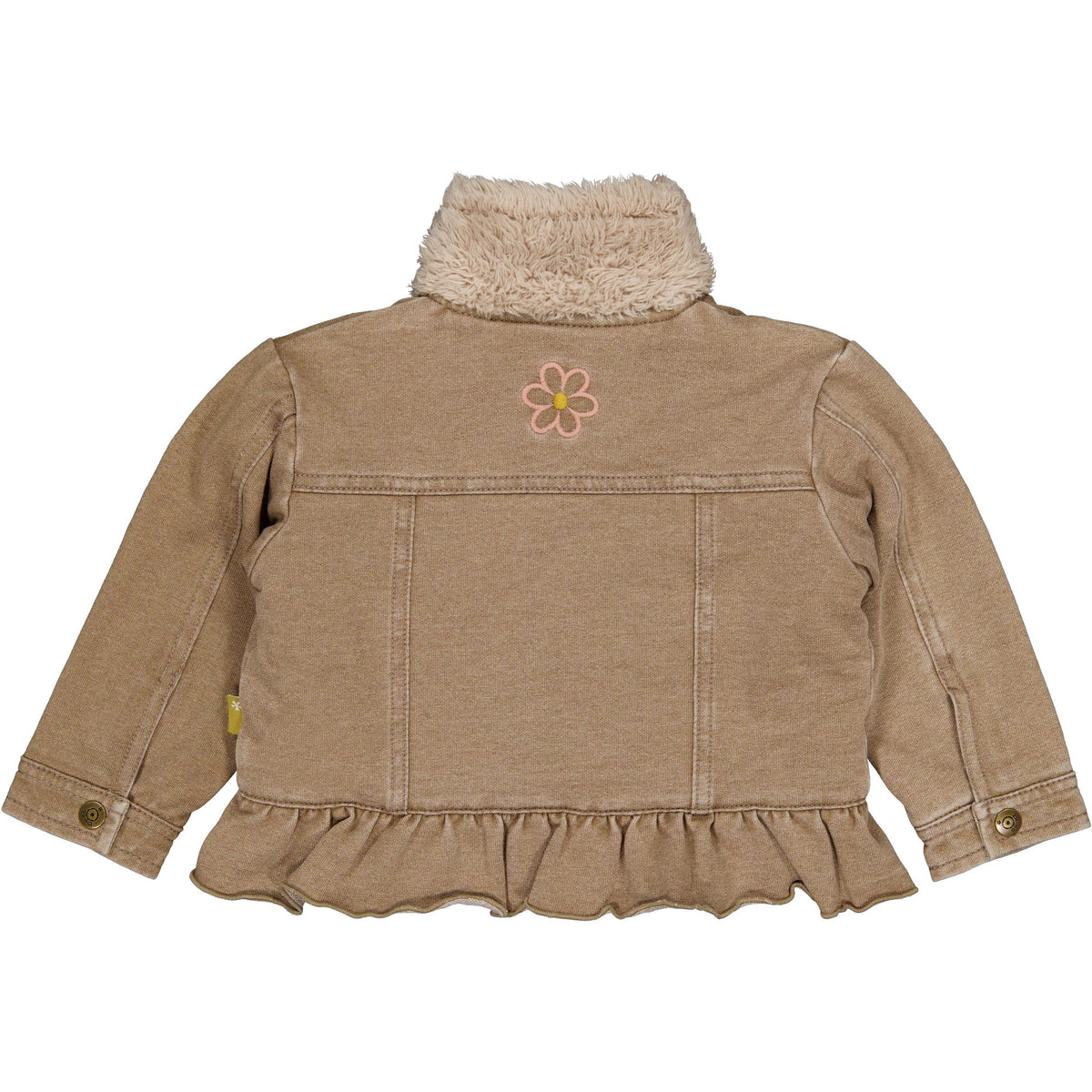 Bess Jas | Babyjasje | Coffee Brown | Flower
