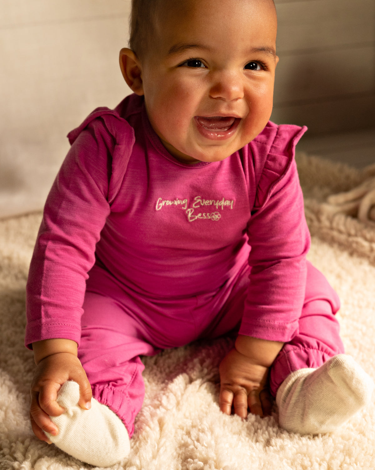 Bess Pants | Babybroekje | Fuchsia