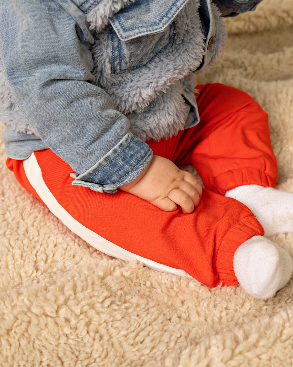 Bess Pants | Babybroekje | Orange Red
