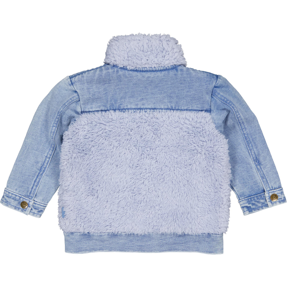 Bess Jas | Spijkerstof | Babyjasje | Teddy | Jeans Blue
