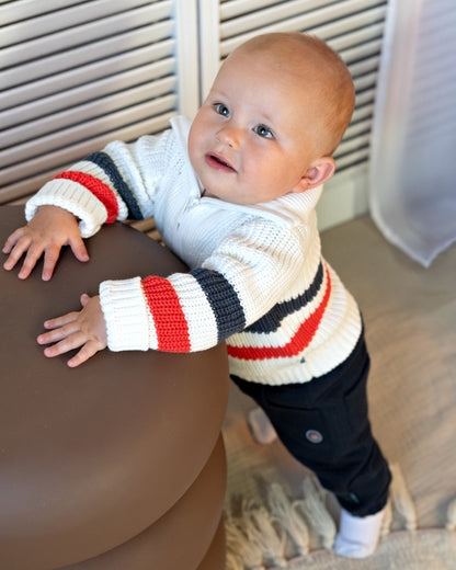 Bess Sweater | Trui | Off White | Gestreept