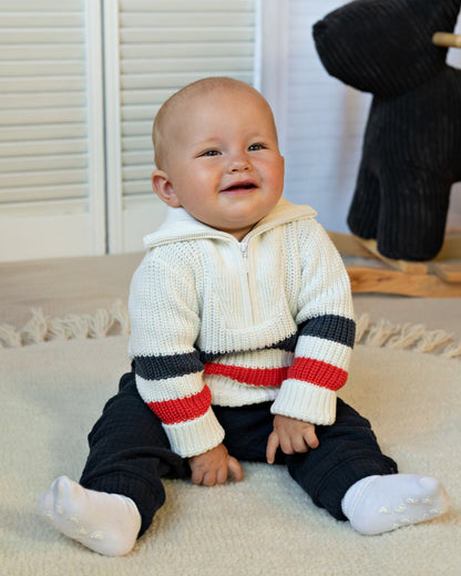 Bess Sweater | Trui | Off White | Gestreept