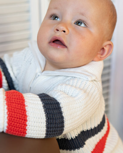 Bess Sweater | Trui | Off White | Gestreept