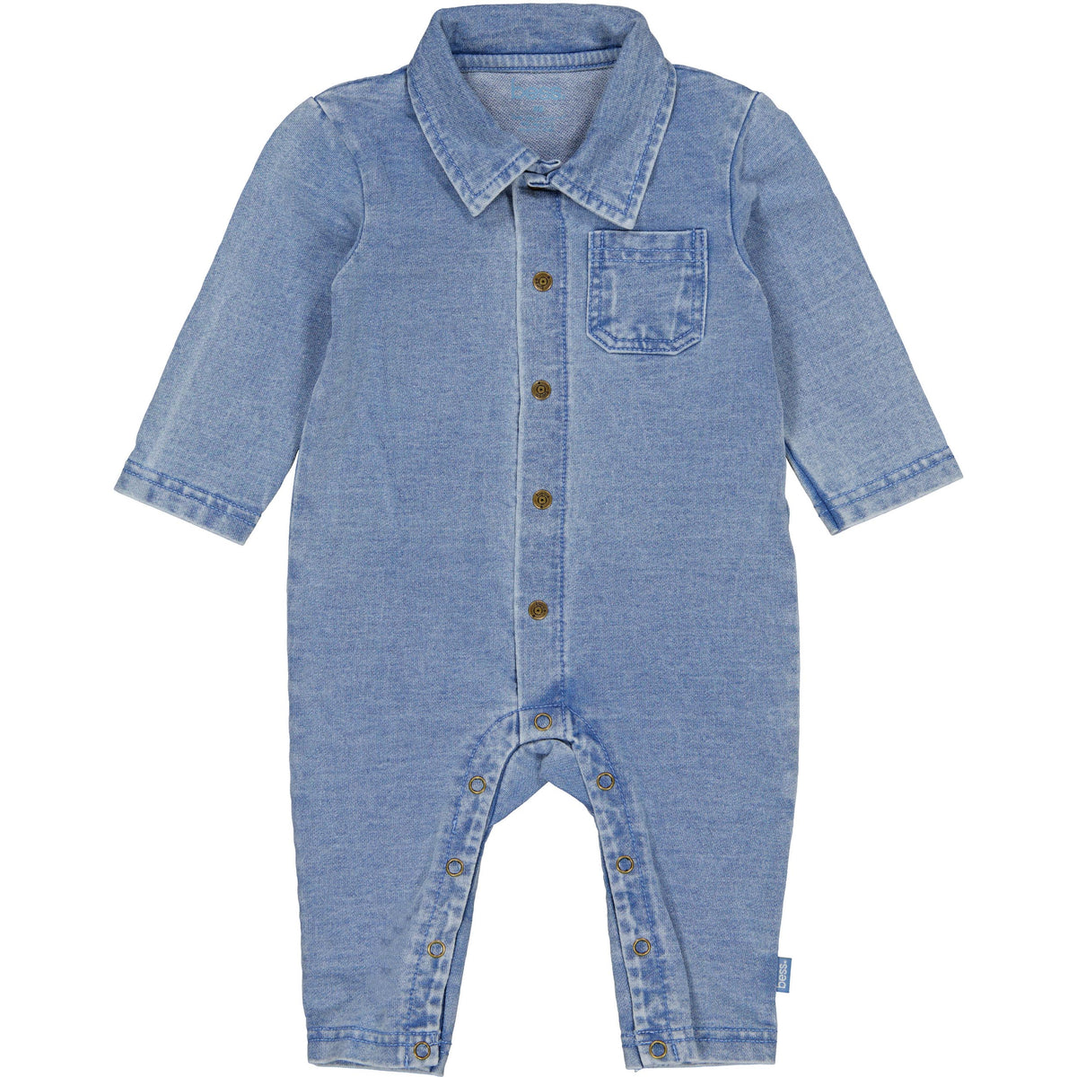 Bess Playsuit | Boxpakje | Blue Denim