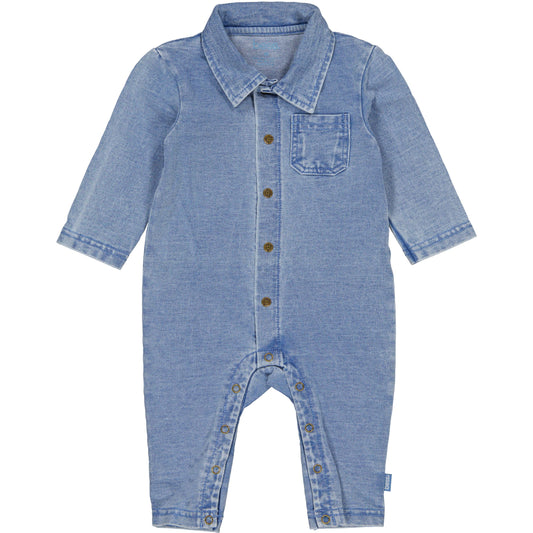 Bess Playsuit | Boxpakje | Blue Denim