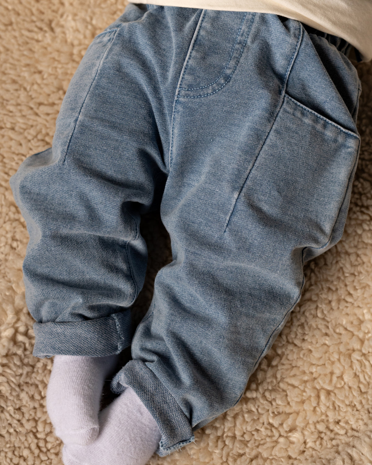 Bess Pants | Babybroekje | Jeggings | Blue Denim